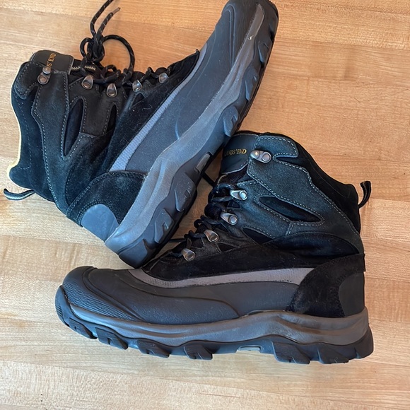 Winter boots, men’s size 9, Land’s End - Picture 1 of 6